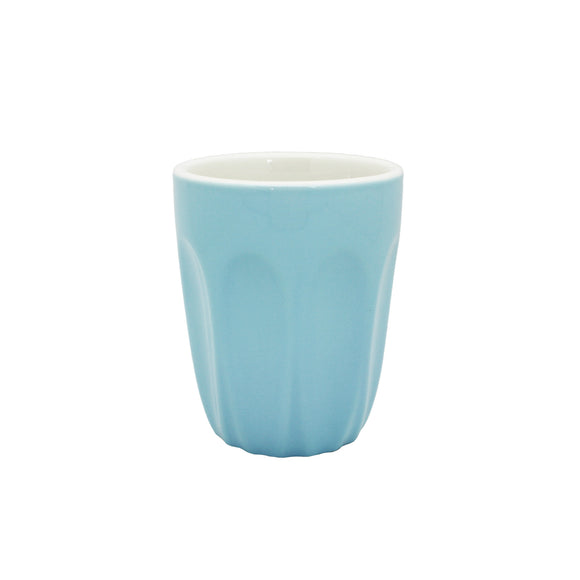 Set of 6 Pastel Blue Latte Cup >incafe