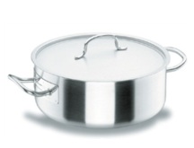 Chef Classic Casserole with Lid 18/10 Stainless Steel
