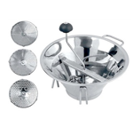 O.M.A.C Stainless Steel Moulin A Legumes / Passaverdura (Professional)