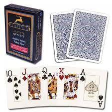 Modiano Platinum Poker Cards (Blu Jumbo)