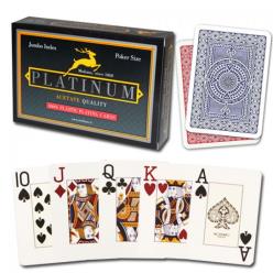 Modiano Platinum Poker Cards (Twin Pack Jumbo)