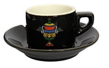 Signature Briscola Black Espresso Cup and Saucer ARRIVING SOON