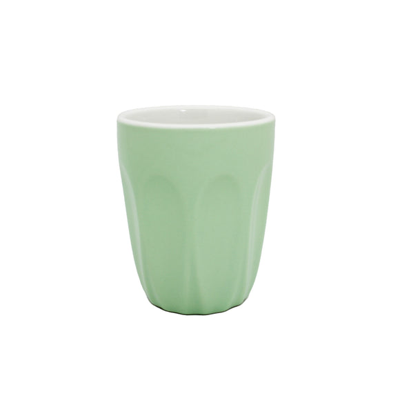Set of 6 Pastel Green Latte Cup >incafe