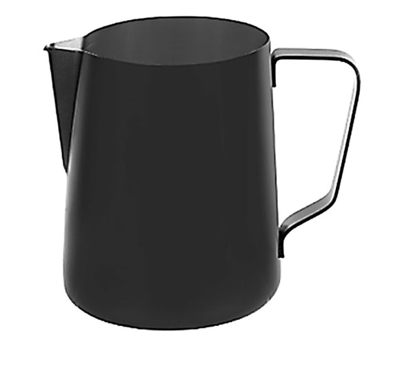 Black Stainless Steel Milk Jug / Steam Pitcher >incasa