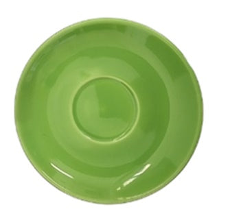 Green Tulip Cappuccino Saucer >incasa