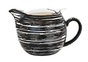 Lava Tea Pot with Stainless Steel Mesh Infuser and Stainless Steel Lid >incasa