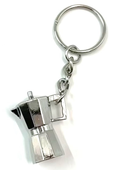 Zinc Alloy Moka Key Ring >incasa