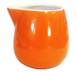 Orange Creamer Pot Without Handle >incasa