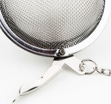 Stainless Steel Tea Ball Infuser on chain >incasa