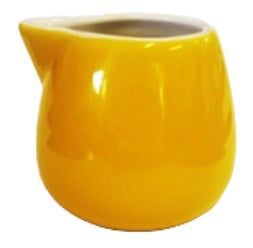 Yellow Creamer Pot Without Handle >incasa