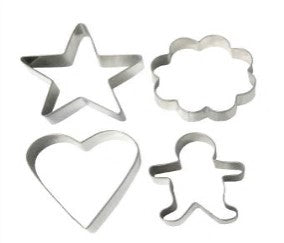 4 Piece Cookie Set (Carded)