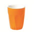 Set of 6 Orange Macchiato Cup >incasa