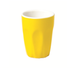 Set of 6 Yellow Macchiato Cup >incasa