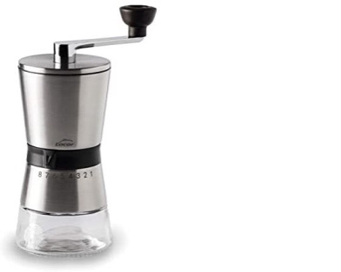 Coffee Grinder with Cristal Glass Incani Imports