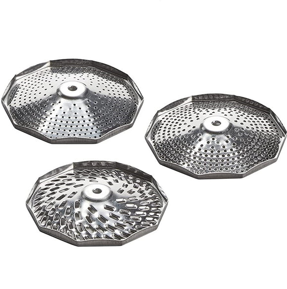 Replacement Disks for Stainless Steel Moulin A Legumes / Passaverdura