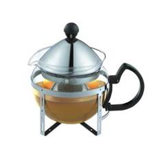 Tea Pot with retractable infuser >incasa