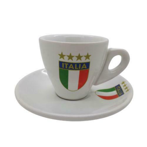 Set of 4 Espresso Italy Cups and Saucers >incafe