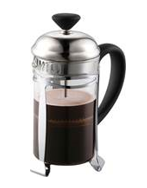 Coffee & Tea Plunger with Borosilicate Glass